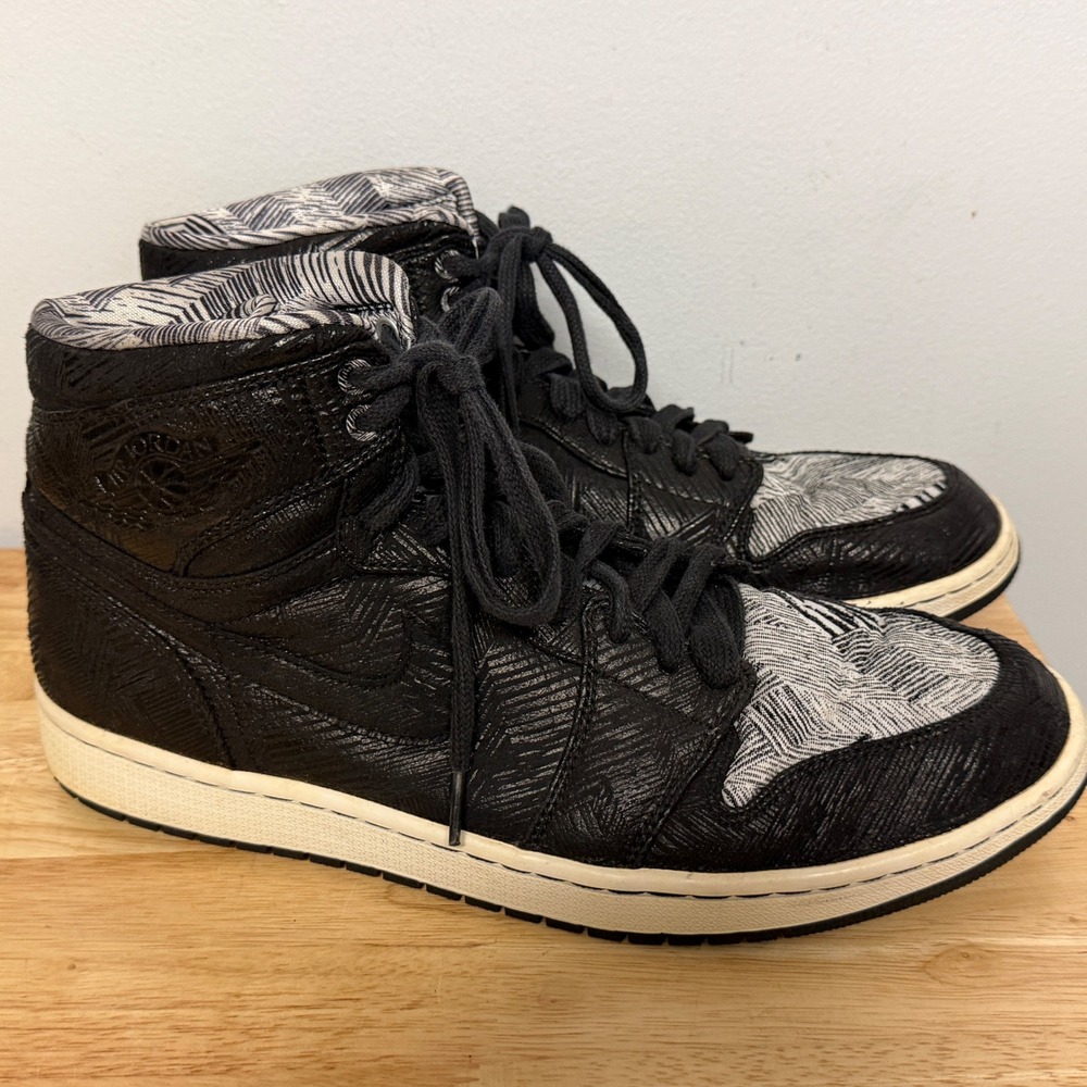 Jordan 1 Retro BHM 2015 Black History Month High Top Sneakers Size 14 579591-010